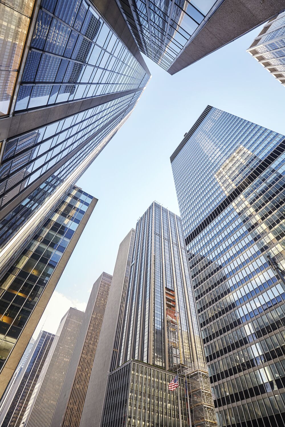 Finanzdistrikt Skyline – Globale Kapitalmärkte